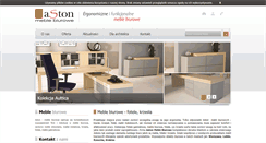 Desktop Screenshot of meble-aston.pl